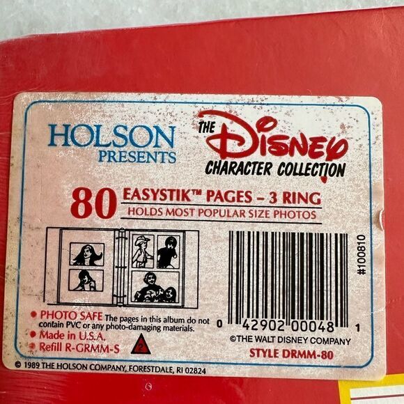 NEW IN PACKAGING 1989 DISNEY MICKEY MOUSE EASYSTIK PHOTO HOLDER - Picture 5 of 5